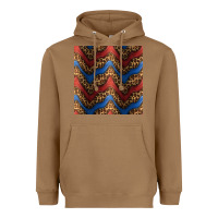 Toasted Coconut leopard 4th of july seamless pattern Heavyweight Hoodie - BundleAndBundleShop