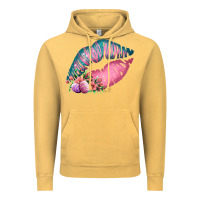 Vintage Mustard Eared Turquoise Pink Easter Lips Vintage Hoodie - Bettercallsaul