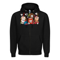 Baseball Coffee Cups Zipper Hoodie | Teevron