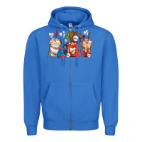 True Royal Baseball Coffee Cups Zipper Hoodie - FaDigitalArtStudio