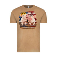 Vintage Camel Cute Couple American Pigs Vintage Tee - Bettercallsaul