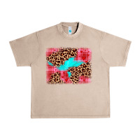 French Oak valentine's day leopard background Urban Heavy Tee - JahusDesignShop