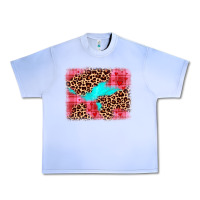 Grape Ice valentine's day leopard background Urban Heavy Tee - JahusDesignShop