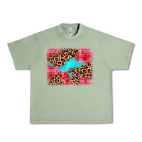 Oil Green valentine's day leopard background Urban Heavy Tee - JahusDesignShop