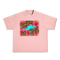 Salmon valentine's day leopard background Urban Heavy Tee - JahusDesignShop