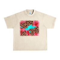 Sandshell valentine's day leopard background Urban Heavy Tee - JahusDesignShop