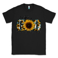 Black with god all things are possible sunflower Classic Tee - Jasminsmagicworld