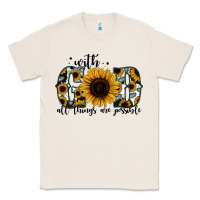 Natural with god all things are possible sunflower Classic Tee - Jasminsmagicworld
