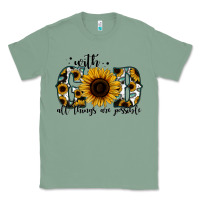 Sage with god all things are possible sunflower Classic Tee - Jasminsmagicworld