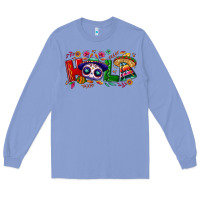 Colony Blue Hola Cinco De Mayo Long Sleeve Tee - NancyCooperArtShop