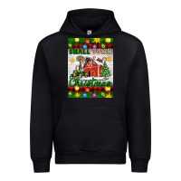 Black Small Town Christmas Urban Hoodie - Artiststas