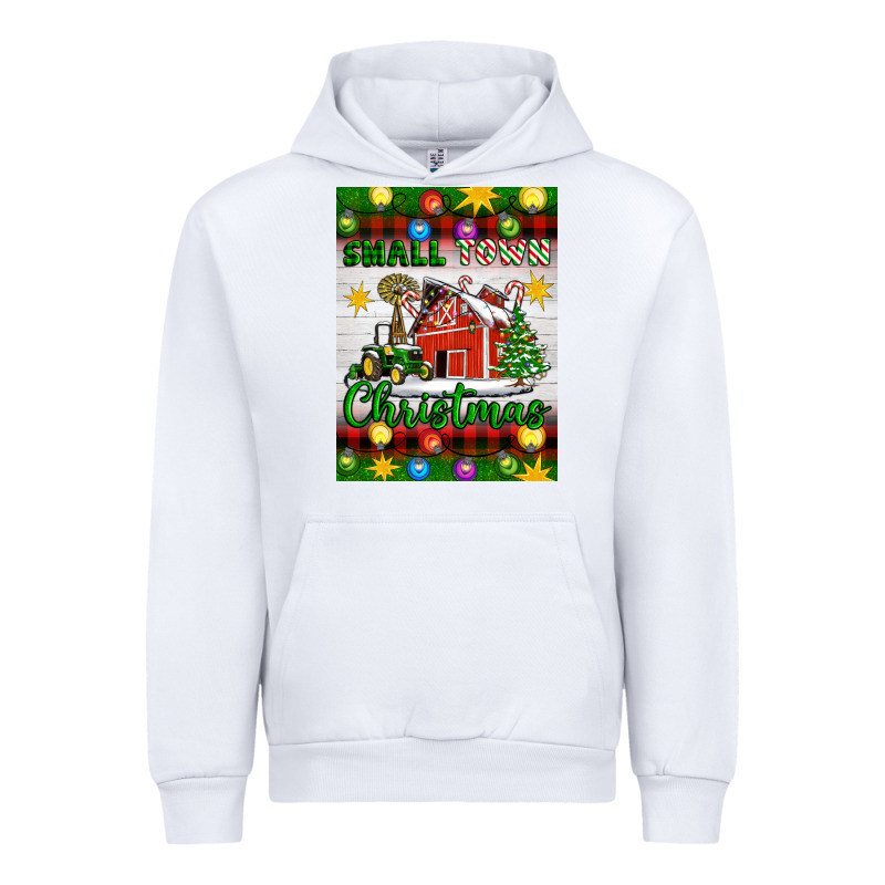 Small Town Christmas Urban Hoodie by Artiststas | Teevron