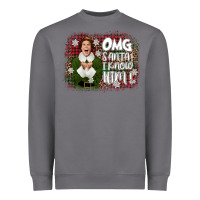 Storm the elf omg santa Heavyweight Sweatshirt - CowGirlArtShop