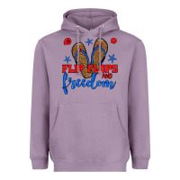 Lavender flip flops and freedom Heavyweight Hoodie - BundleAndBundleShop