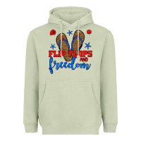 Matcha flip flops and freedom Heavyweight Hoodie - BundleAndBundleShop