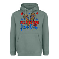 Sage flip flops and freedom Heavyweight Hoodie - BundleAndBundleShop