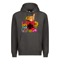 Smoke Western Football Coffee cup Premium Hoodie - FaDigitalArtStudio