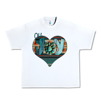 White Oh Joy Love Urban Heavy Tee - Bettercallsaul