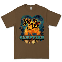 Cacao life is better by the campfire Premium Tee - NancyCooperArtShop
