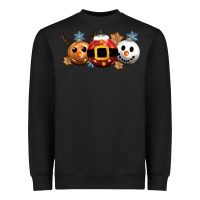 Black christmas Heavyweight Sweatshirt - CowGirlArtShop