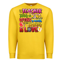 Lemon a Teacher Takes a Hand Opens a mind and Touches A Premium Sweatshirt - CowhideDigitalArt