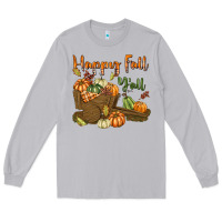 Moon Dust Happy Fall Y'all Long Sleeve Tee - texasbilliewilder