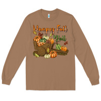 Toasted Coconut Happy Fall Y'all Long Sleeve Tee - texasbilliewilder