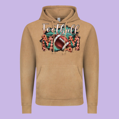 Football Mom Vintage Hoodie Designed By Bettercallsaul