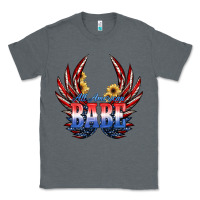 Charcoal Heather All America Babe Classic Tee - JahusDesignShop