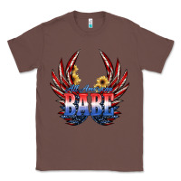 Chestnut All America Babe Classic Tee - JahusDesignShop