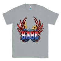 Heather Grey All America Babe Classic Tee - JahusDesignShop