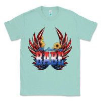 Seafoam All America Babe Classic Tee - JahusDesignShop