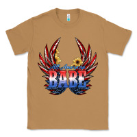 Toasted Coconut All America Babe Classic Tee - JahusDesignShop