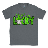 Charcoal Heather lucky gnome st patricks day Classic Tee - Jasminsmagicworld