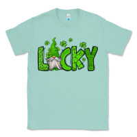 Seafoam lucky gnome st patricks day Classic Tee - Jasminsmagicworld