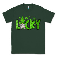 Sports Green lucky gnome st patricks day Classic Tee - Jasminsmagicworld