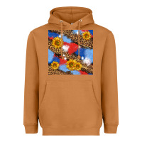 Meerkat western 4th of july seamless pattern Heavyweight Hoodie - BundleAndBundleShop