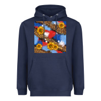 Navy western 4th of july seamless pattern Heavyweight Hoodie - BundleAndBundleShop