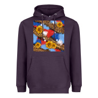 Plum western 4th of july seamless pattern Heavyweight Hoodie - BundleAndBundleShop