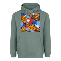 Sage western 4th of july seamless pattern Heavyweight Hoodie - BundleAndBundleShop