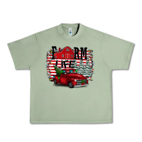 Oil Green Farm Life Christmas Urban Heavy Tee - Bettercallsaul