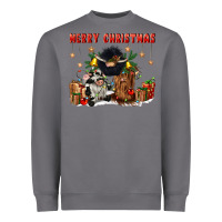 Storm merry christmas Heavyweight Sweatshirt - CowGirlArtShop