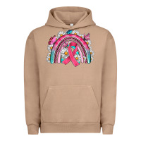 Pigment Burro Breast Cancer Rainbow Urban Hoodie - Artiststas