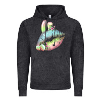Vintage Black Eared Paster Color Easter Lips Vintage Hoodie - Bettercallsaul