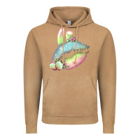 Vintage Camel Eared Paster Color Easter Lips Vintage Hoodie - Bettercallsaul