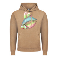 Vintage Coffee Eared Paster Color Easter Lips Vintage Hoodie - Bettercallsaul