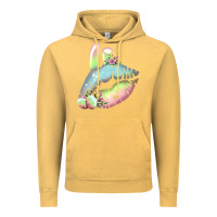 Vintage Mustard Eared Paster Color Easter Lips Vintage Hoodie - Bettercallsaul