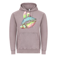 Vintage Zinc Eared Paster Color Easter Lips Vintage Hoodie - Bettercallsaul