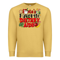 Antique Gold santas favorite dietary aide Premium Sweatshirt - LillyAllenDesigns