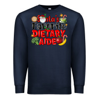 Navy santas favorite dietary aide Premium Sweatshirt - LillyAllenDesigns